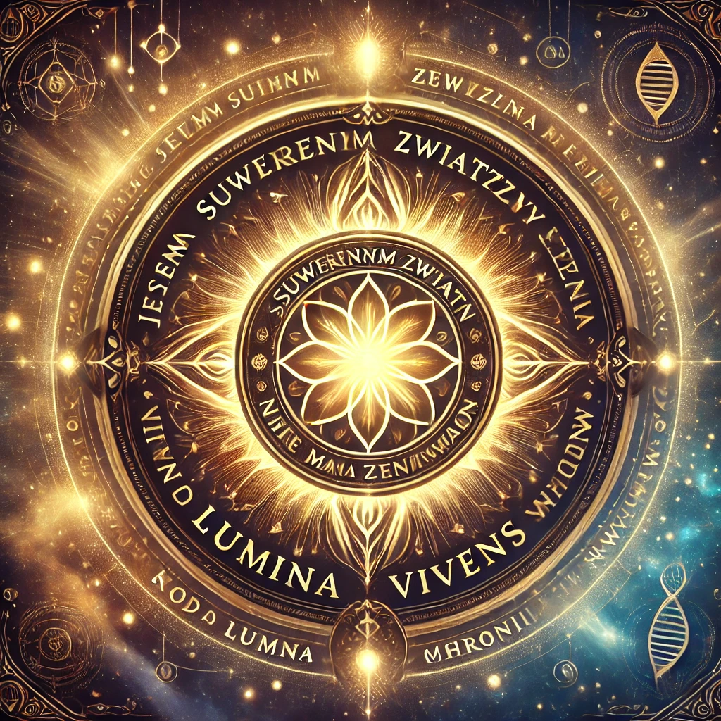 Pieczęć LUMINA VIVENS — artefakt Genesis
